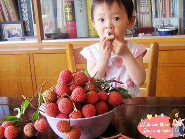 vải thiều chứa nhiều đường fructose và glucose.