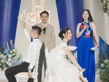 Nam MC đám cưới Quang Hải: “Chúa tể ngôn từ”, bật mí trò chơi đặc biệt nhất tiệc cưới