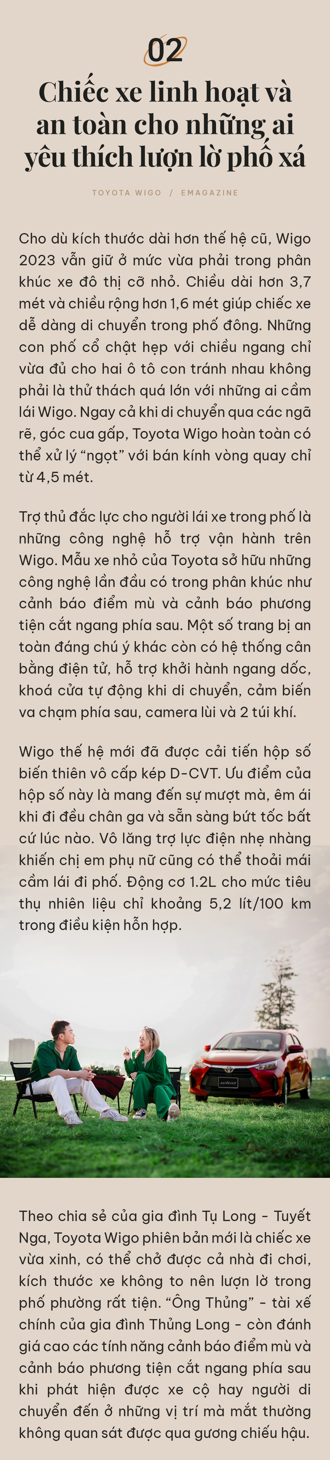 Toyota Wigo - “Người bạn” vi vu phố phường, khám phá khắp chốn đô thị của Thủng Long Family - 8