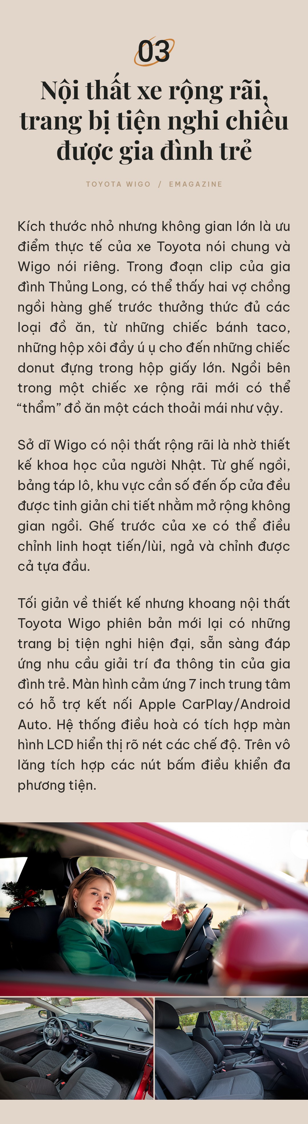 Toyota Wigo - “Người bạn” vi vu phố phường, khám phá khắp chốn đô thị của Thủng Long Family - 10