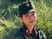 Đẹp - Vẻ xinh đẹp nữ tính của Trung uý Mộc Miên trong 'Không thời gian'