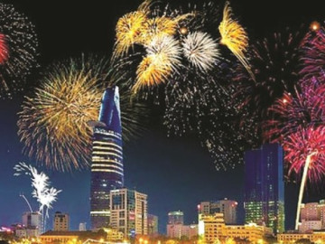 Lần đầu tiên, TPHCM bắn pháo hoa ở 15 điểm đón Tết 2025