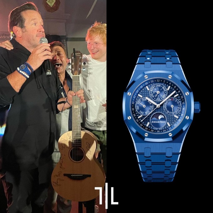 François-Henry Bennahmias - CEO của thương hiệu đồng hồ xa xỉ Audemars Piguet - chuộng chiếc đồng hồ màu xanh Royal giá 147.500 USD (gần 4 tỷ đồng).