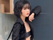 Thời trang - Ngọc Trinh diện áo 5 cm khoe vòng một khiêm tốn