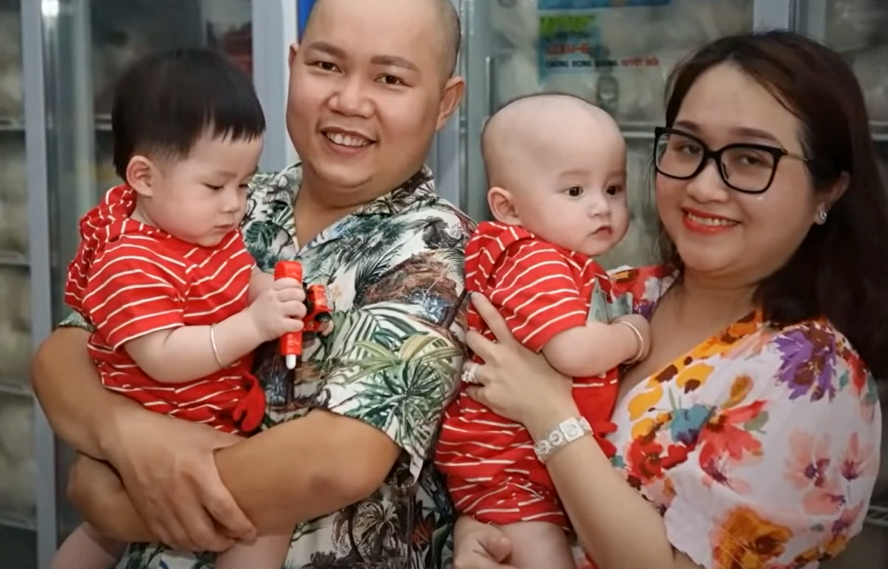 Trước khi qua đời, chồng chị Trâm Anh được nhận định là người chồng, người cha mẫu mực, hết lòng thương yêu vợ con. Ảnh: Tâm sự mẹ bỉm sữa