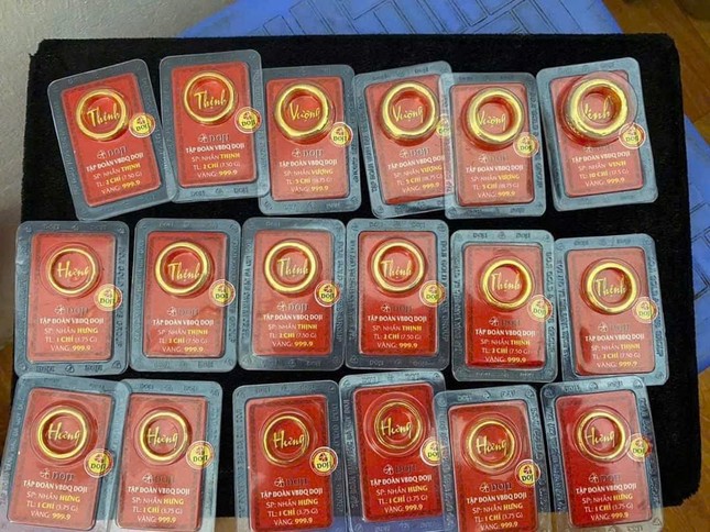 Giá vàng nhẫn duy trì cao hơn vàng miếng SJC 1 tuần nay.