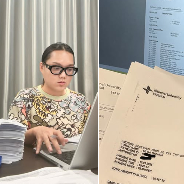 Phạm Thoại ngồi làm bản sao kê tiền từ thiện đối chất với cộng đồng mạng.