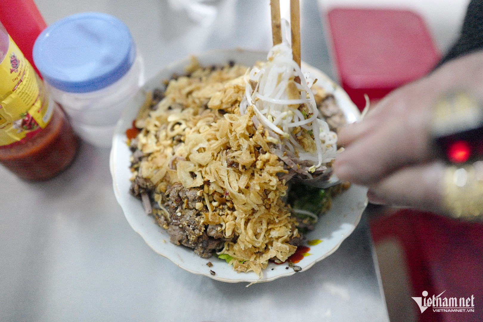 Công thức món bún bò được ông Hòa học từ trong TPHCM