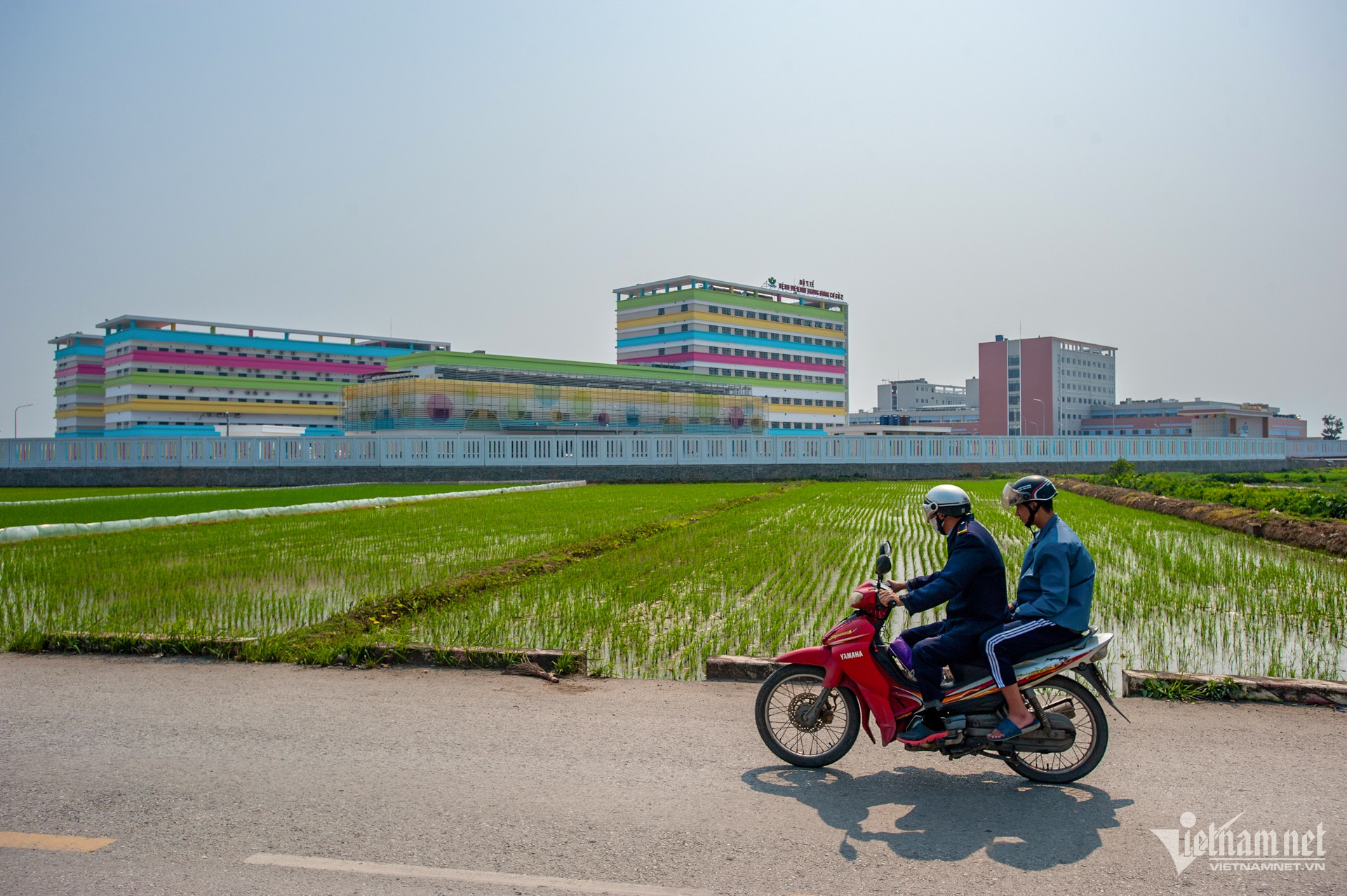 Hình ảnh Bệnh viện Phụ sản, Nhi Trung ương cơ sở 2 giữa cánh đồng ở Hà Nội - 15