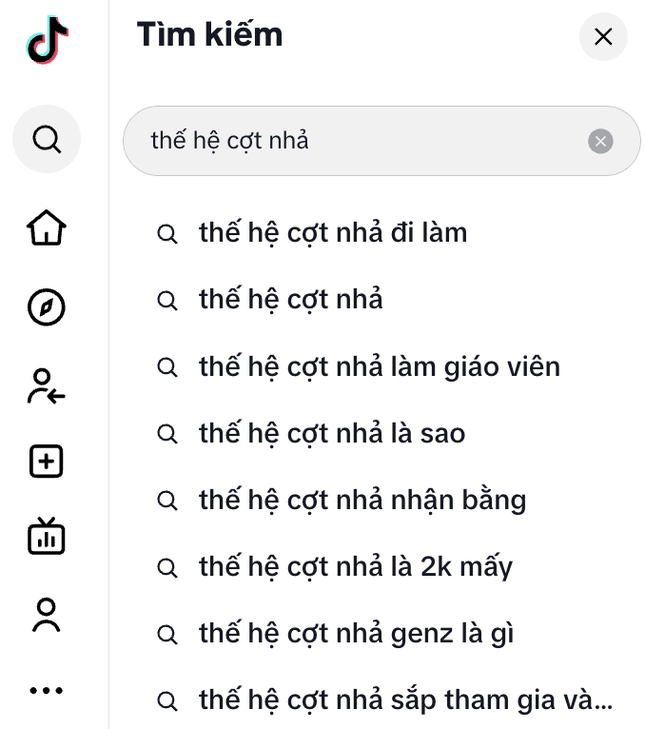 Cụm từ Thế hệ cợt nhả trở nên phổ biến trên TikTok thời gian gần đây.