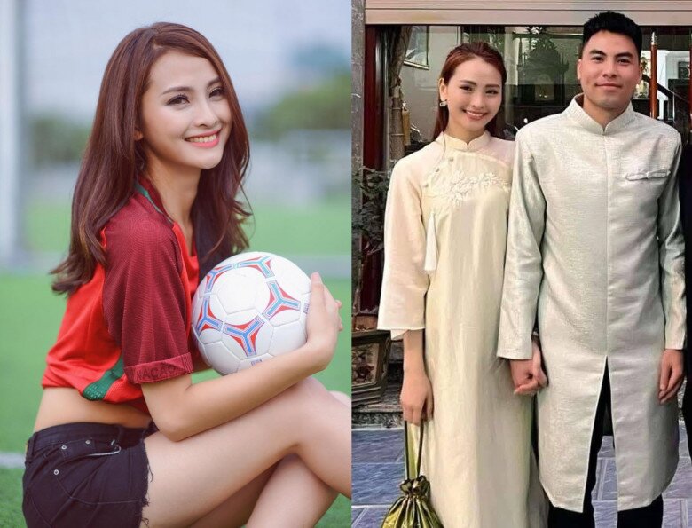 Nữ MC vướng nghi vấn hẹn hò tiền vệ Phạm Đức Huy.