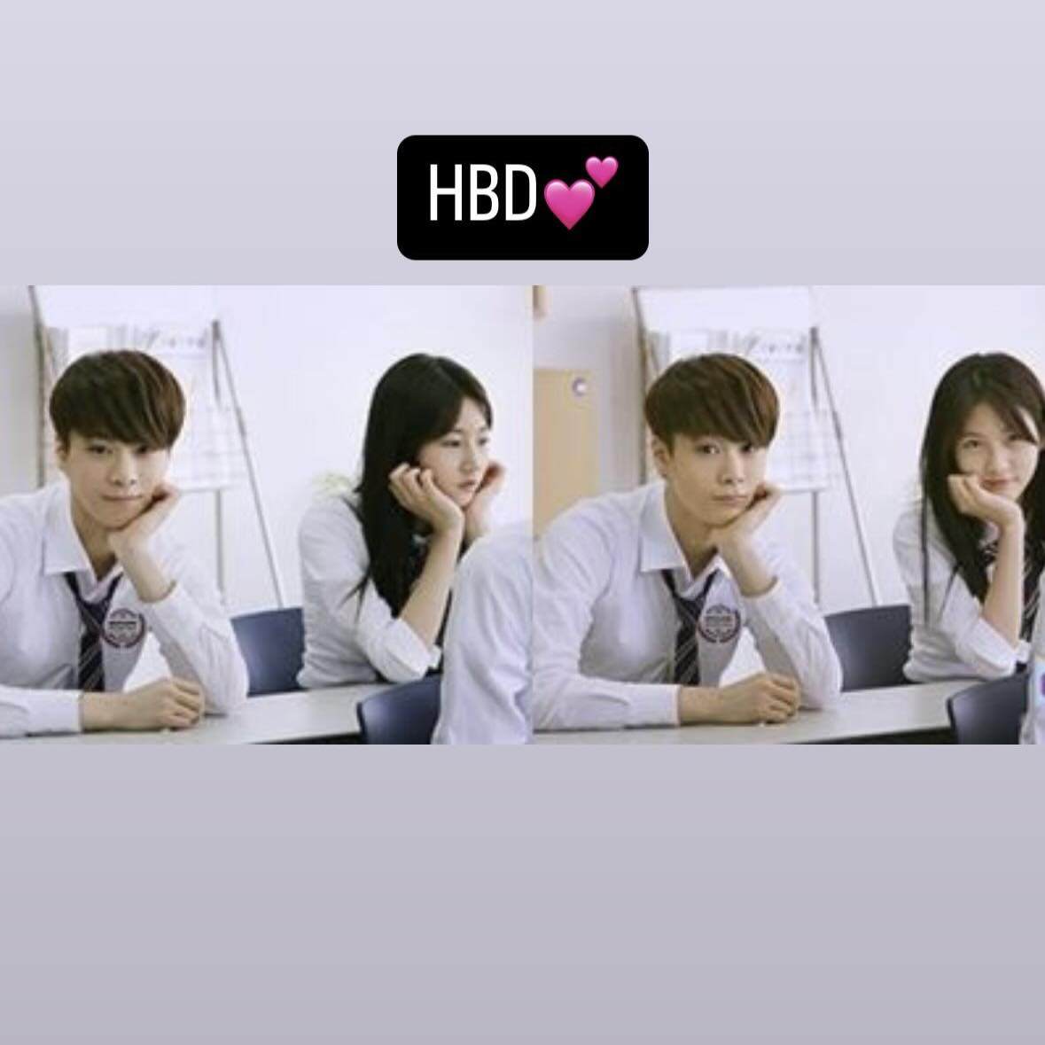 Bức ảnh Kim Sae Ron chúc mừng sinh nhật người anh quá cố Moonbin vào cuối tháng 1 vừa qua.