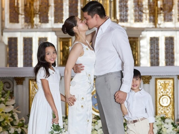 Hôn nhân thắng toàn tập của mỹ nhân đẹp nhất Philippines: Chồng thăng chức thành ông chủ, 2 con hưởng gen thiên thần