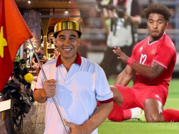 Khán giả lặng người khi Xuân Son gãy ống đồng, Việt Nam vẫn thắng Thái Lan 5-3 khiến sao Việt "vỡ oà"