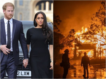 Harry - Meghan và loạt sao Hollywood tháo chạy