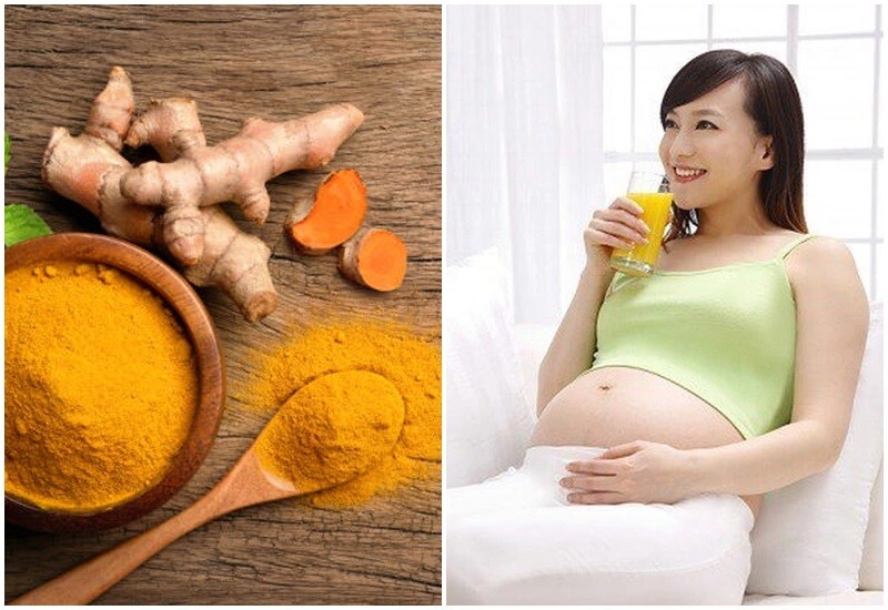 Nghệ: Hợp chất curcumin trong củ nghệ có đặc tính chống viêm, có thể bảo vệ phổi thai phụ khỏi tác động xấu của ô nhiễm không khí. Nó cũng góp phần giảm độc tố từ gan, giữ cho cơ quan này khỏe mạnh.