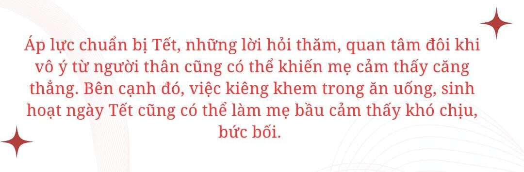 Mới mang bầu cần tránh những gì khi Tết đến xuân về để an toàn cho cả mẹ và con? - 1