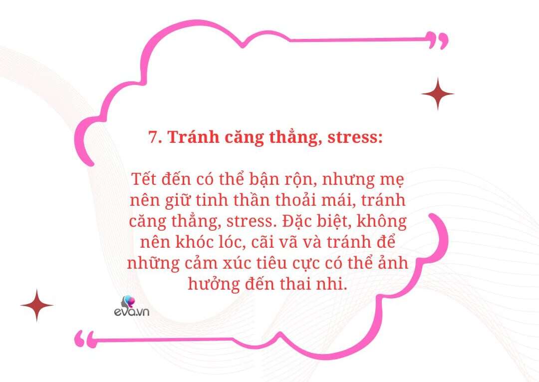 Mới mang bầu cần tránh những gì khi Tết đến xuân về để an toàn cho cả mẹ và con? - 10