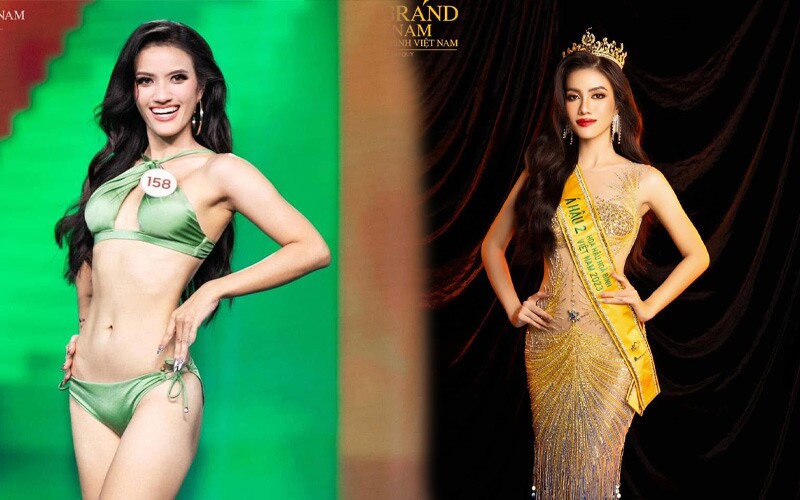 Trương Quí Minh Nhàn được chú ý từ vòng sơ khảo Miss Grand Vietnam 2023. Người đẹp sinh năm 2001 gây ấn tượng với chiều cao 1,72m và số đo 3 vòng: 81-63-92cm. Cô là cựu học sinh trường THPT chuyên Quốc học Huế.