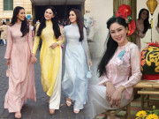 Thời trang - Mẹ chồng Tăng Thanh Hà diện đồ truyền thống đẹp và tươi trẻ hơn cả con gái
