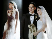 Bản sao Tăng Thanh Hà diện váy cưới sang như công nương bên chồng cơ trưởng