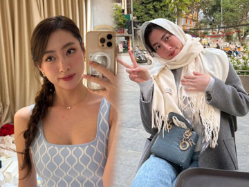 Hoa hậu tiến sĩ đi du lịch, chẳng còn mê mặc hở, mở vali toàn là đồ đắt tiền ai cũng mê