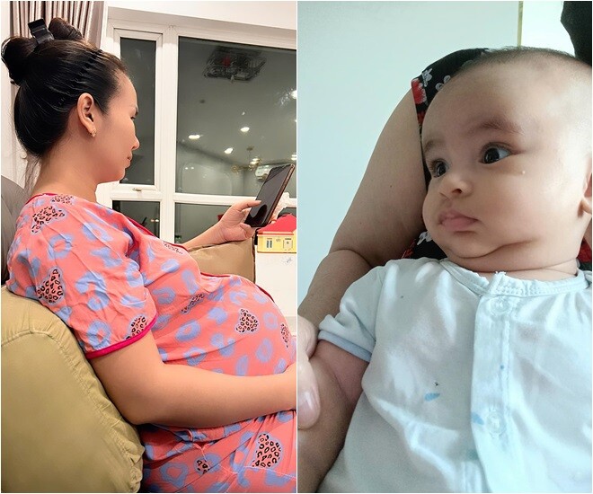 Khi mang thai Milo cũng như con gái đầu lòng, Võ Hạ Trâm đều thai giáo bằng Phật pháp.