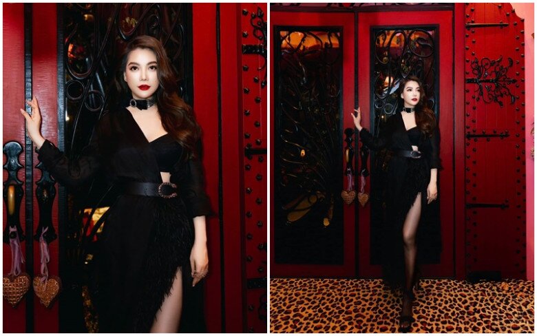 Nữ diễn viên xinh đẹp và quyến rũ.