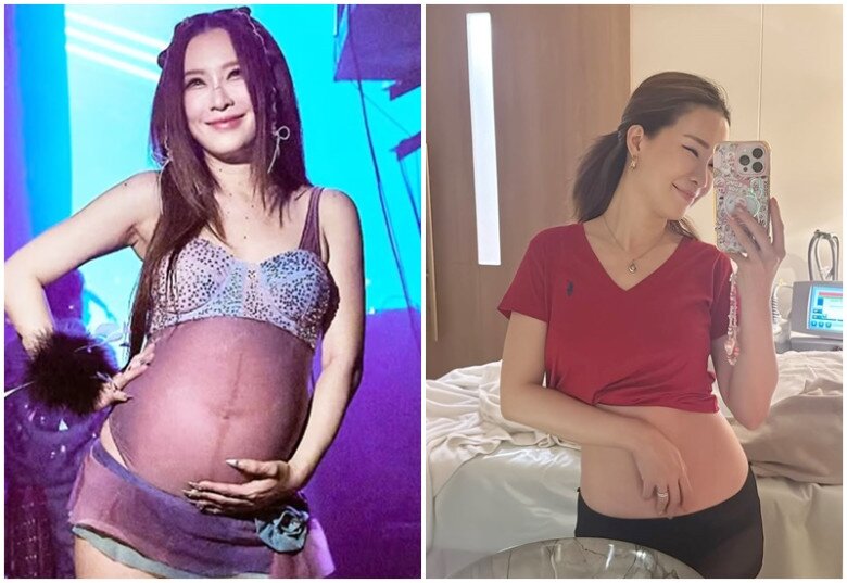 Nữ nghệ sĩ nhanh về dáng sau sinh.