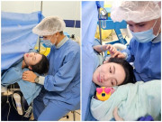 Bà bầu - Dàn cầu thủ Việt đưa vợ đi đẻ: Quang Hải xúc động, Bùi Tiến Dũng hồi hộp hơn trận chung kết