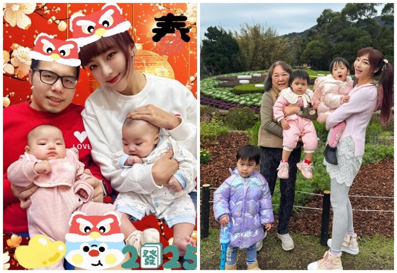 Cô hạnh phúc khi là mẹ của 5 đứa con.