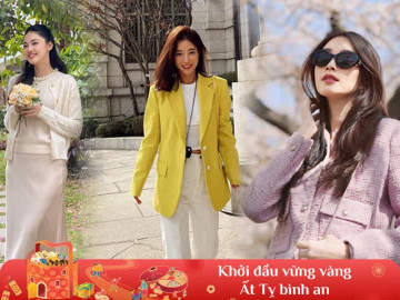 Những kiểu áo khoác đẹp đón Tết, giúp chị em vừa chống nắng, vừa giữ ấm ngày se lạnh