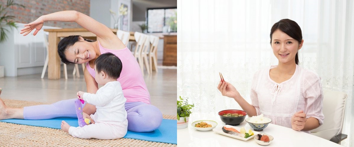 Kết hợp giữa tập luyện và chế độ ăn uống mang lại nhiều lợi ích.
