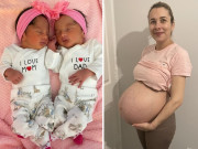 Bà bầu - Sinh 2 bé gái cùng lúc nhưng không phải song sinh, người mẹ ngỡ ngàng trước lời giải thích của bác sĩ