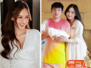 Bà bầu - Nhan sắc gây sốt sau sinh của nàng dâu hào môn được mẹ chồng tặng nhà trăm tỷ, cách đặt tên con cũng đặc biệt