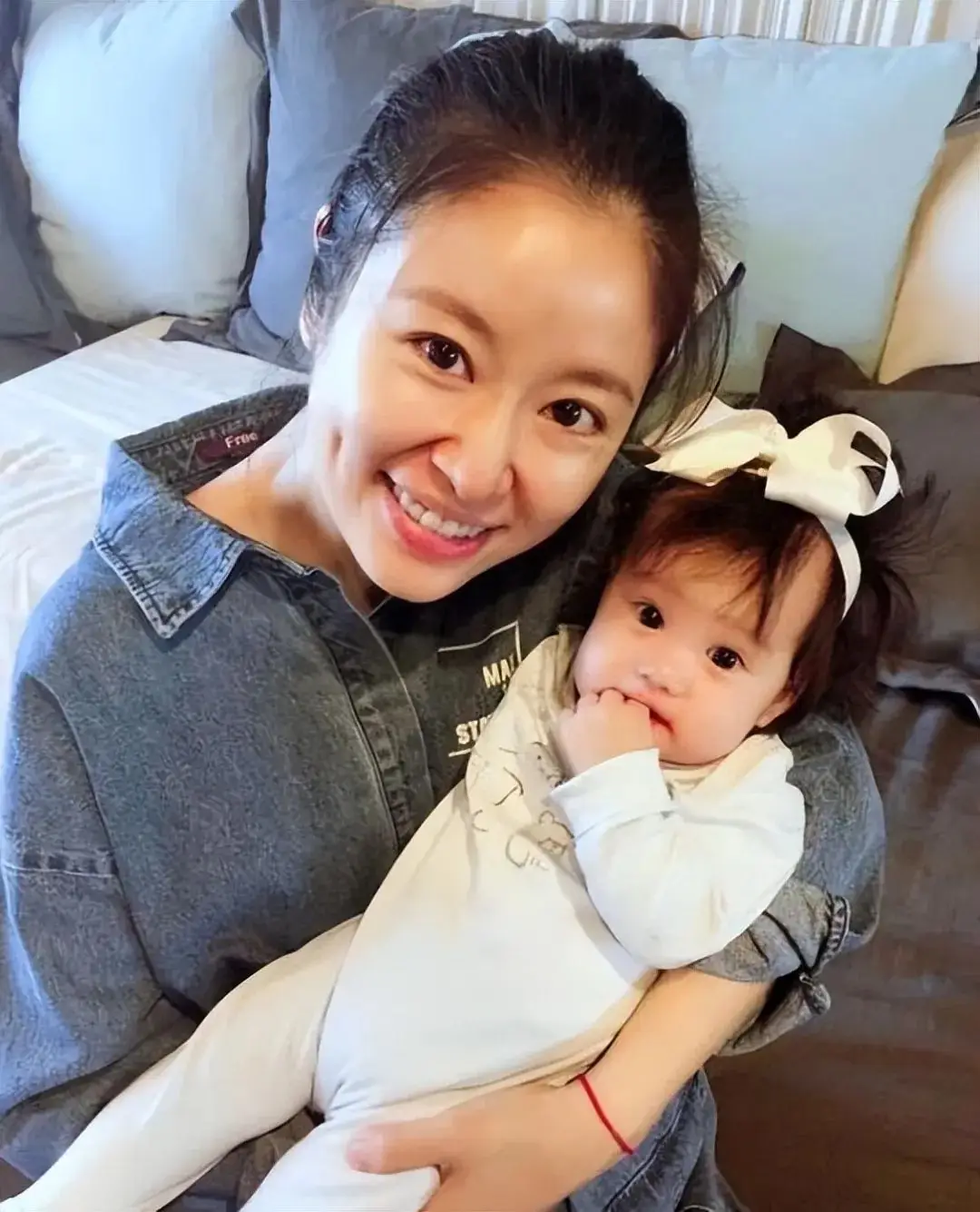 Lâm Tâm Như chọn sinh mổ khi sinh con ở tuổi cao.