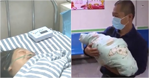 Chồng cũ vẫn đến chăm sóc vợ khi sinh vì tình nghĩa.