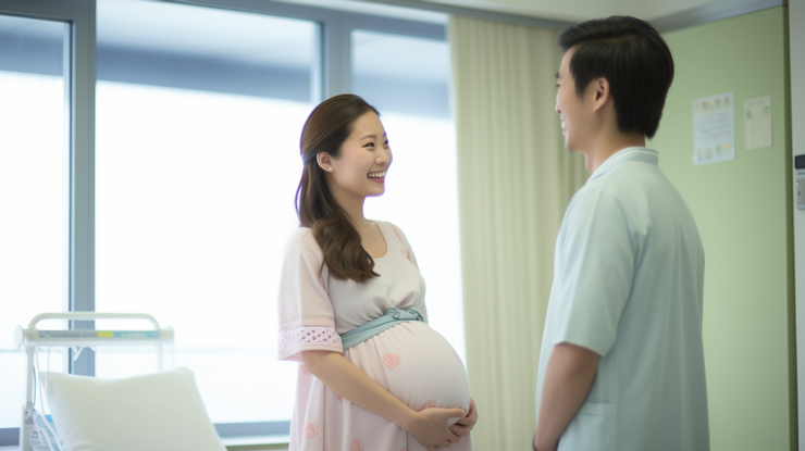 Mẹ bầu hãy tận hưởng những ngày cuối thai kỳ một cách thoải mái.