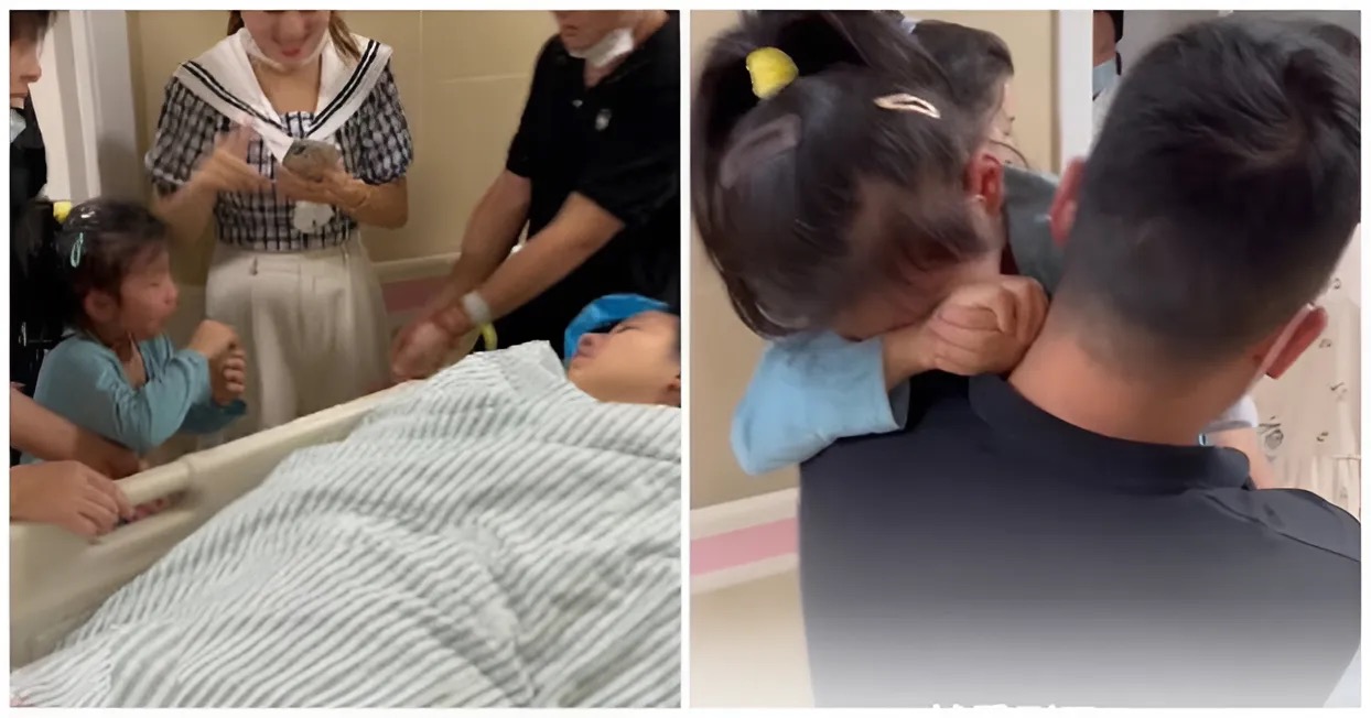 Nhiều người bất ngờ trước phản ứng của cô bé 6 tuổi.
