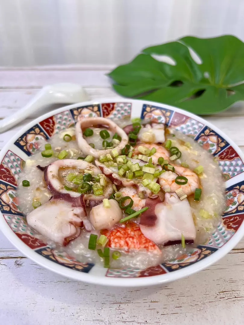 Bữa sáng: Cháo hải sản
