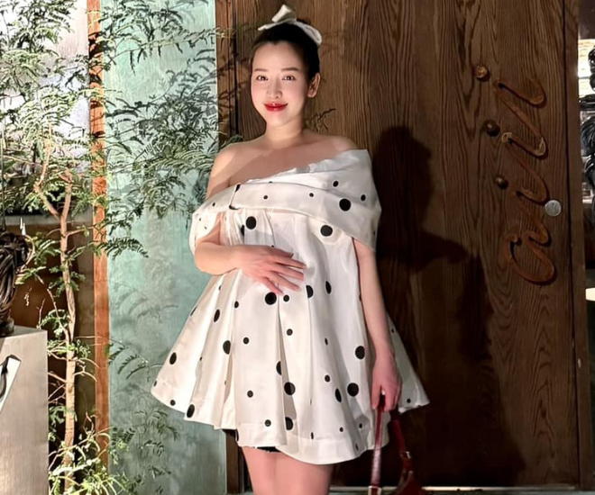 Puka được khen hết lời khi mang thai con đầu lòng.