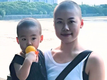 Bà mẹ trẻ quyết định cạo đầu sau sinh con, nghe lý do mẹ bỉm nào cũng đồng cảm