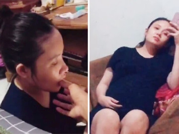 Mẹ bầu ốm nghén kiểu độc lạ có 1 không 2, chồng bất đắc dĩ trở thành “món ăn” của vợ