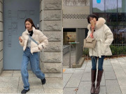 Thời trang - Mặc áo phao với quần bó hay quần ống rộng trông dáng thon gọn hơn? Chọn đúng loại đảm bảo không phí tiền