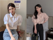 Thời trang - 5 kiểu áo sơ mi "hack tuổi" mà phụ nữ Hàn yêu thích, chị em diện quanh năm không chán