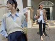 Thời trang - 4 cách phối layer với áo sơ mi vào mùa xuân cực bắt mắt, thiếu nữ 18 tuổi hay phụ nữ 40 tuổi mặc đều đẹp