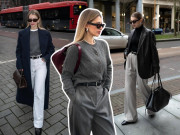 Thời trang - Mặc đồ tối màu đi làm sao cho đẹp? Tham khảo 10 outfit "ruột" của blogger thời trang lên đồ sang như minh tinh