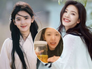 Đẹp - 2 loại nước giúp "nữ thần thanh xuân" soán ngôi Lưu Diệc Phi, sở hữu da trắng như tuyết, mặt nhỏ như thẩm mỹ