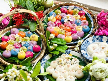 Tết Hàn thực 2025: Chị em chia sẻ hình ảnh bánh trôi bánh chay đủ màu sắc, kiểu dáng rực rỡ