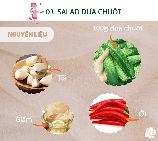 Chuẩn bị: - 300 dưa chuột (chọn quả dài) - 1 quả ớt-  1 củ tỏi - 30ml giấm gạo - 1 thìa đường - 1 thìa nước mắm - 1 chút bột bắp - 60ml nước.